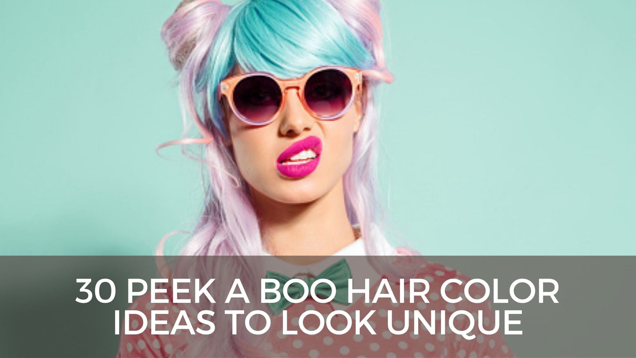 30 Beautiful Peek-A-Boo Hair Color Ideas to Look Unique 2025