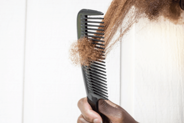 comb natural kinky hair