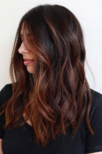 reddish brown hair color for morena