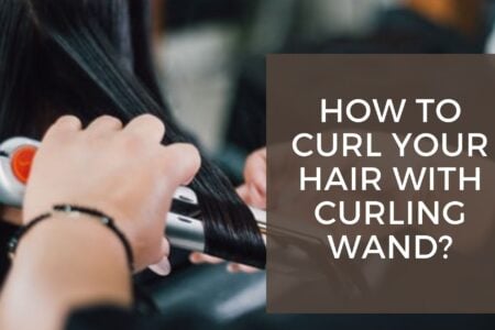 how to curl the back of your hair with a wand
